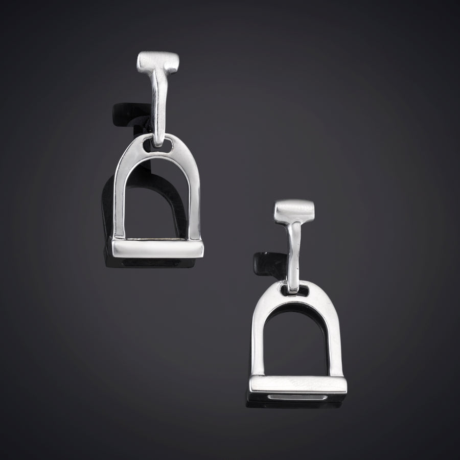 Stirrup Earrings Sterling Silver
