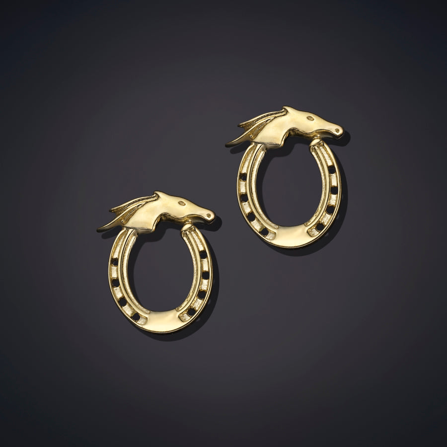 Libertas Earrings Vermeil Gold