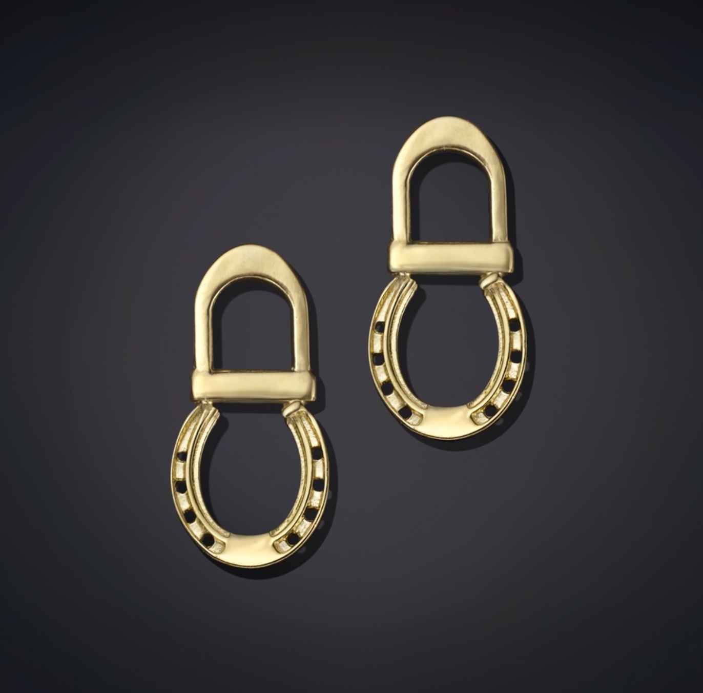 Gallop Earrings Vermeil Gold