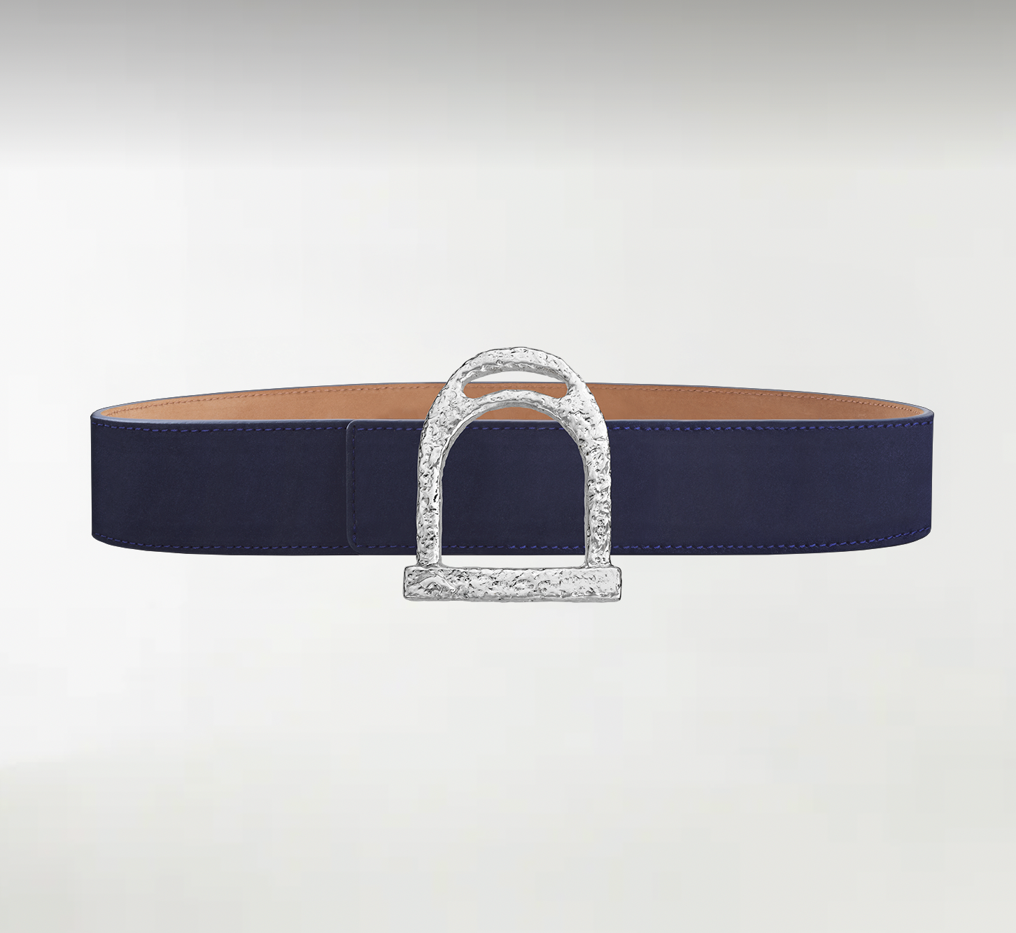 Stirrup ArtBuckle Large Sterling Silver