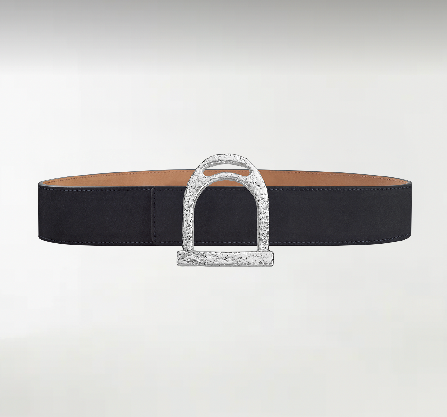 Stirrup ArtBuckle Large Sterling Silver