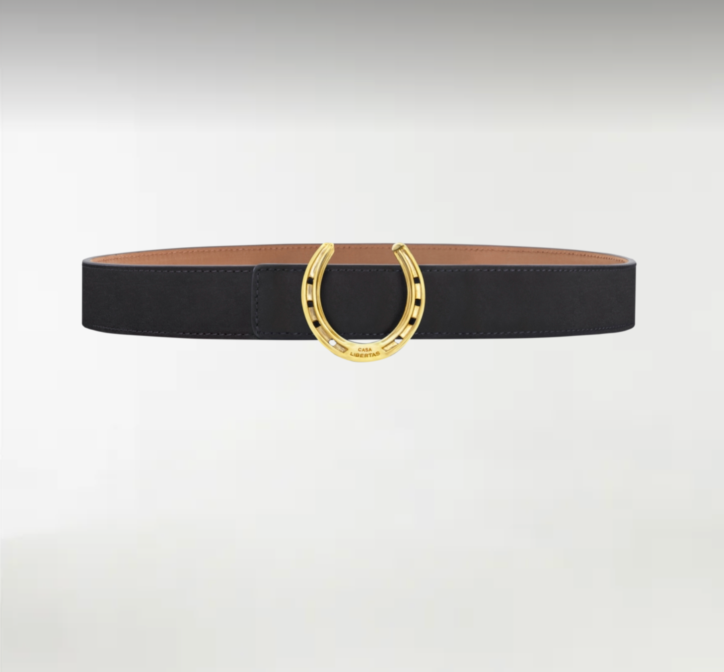 Horseshoe ArtBuckle Small Vermeil Gold