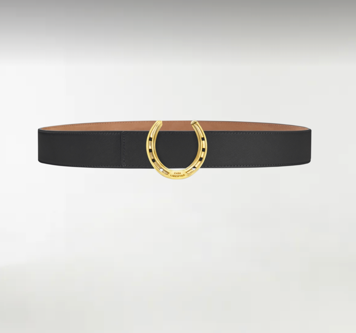 Horseshoe ArtBuckle Small Vermeil Gold