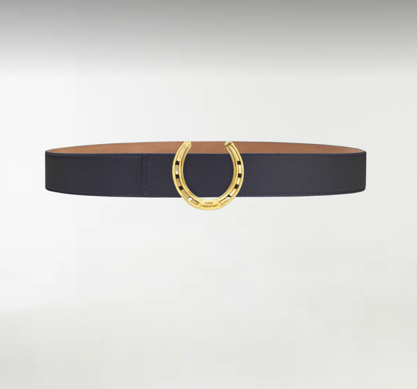 Horseshoe ArtBuckle Small Vermeil Gold