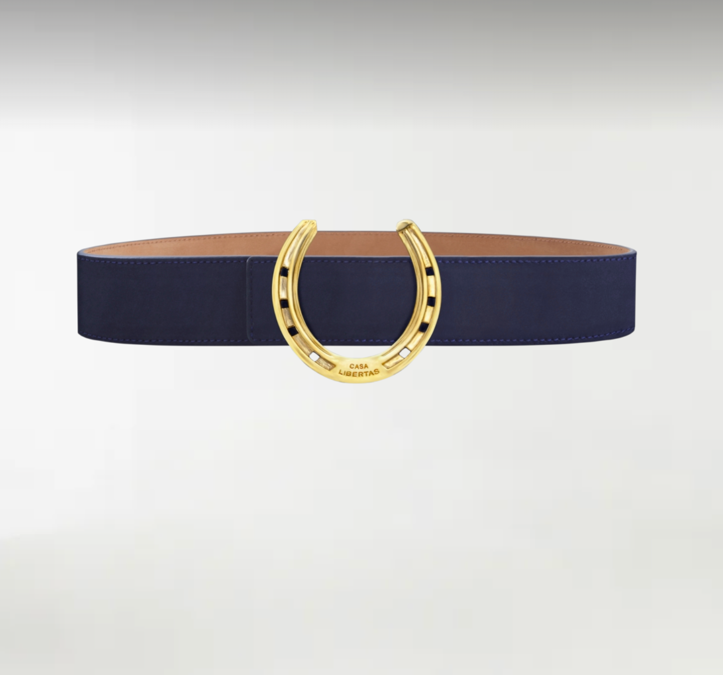 Horseshoe ArtBuckle Large Vermeil Gold