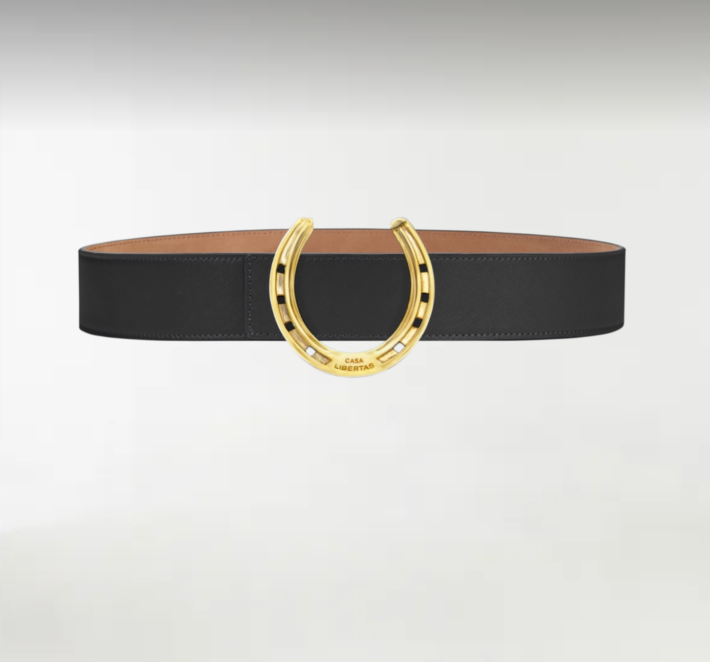 Horseshoe ArtBuckle Large Vermeil Gold