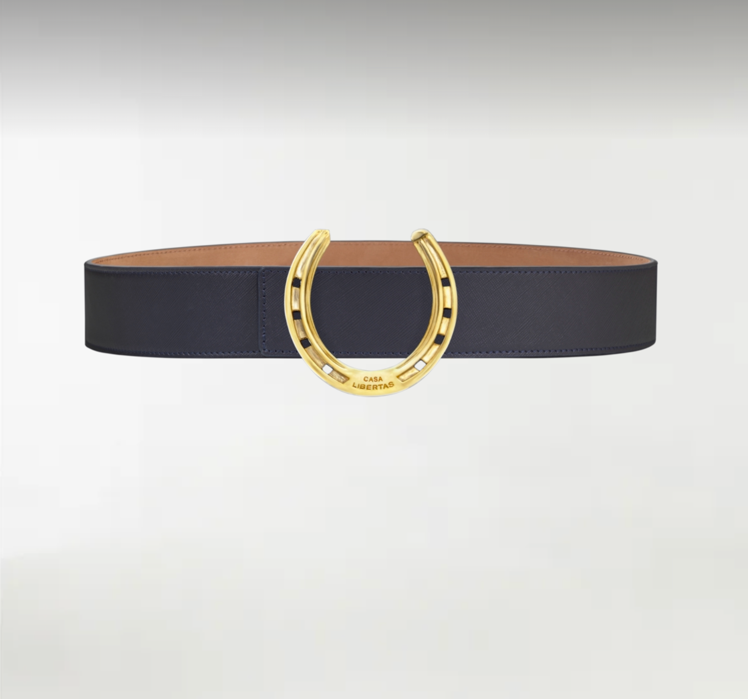 Horseshoe ArtBuckle Large Vermeil Gold