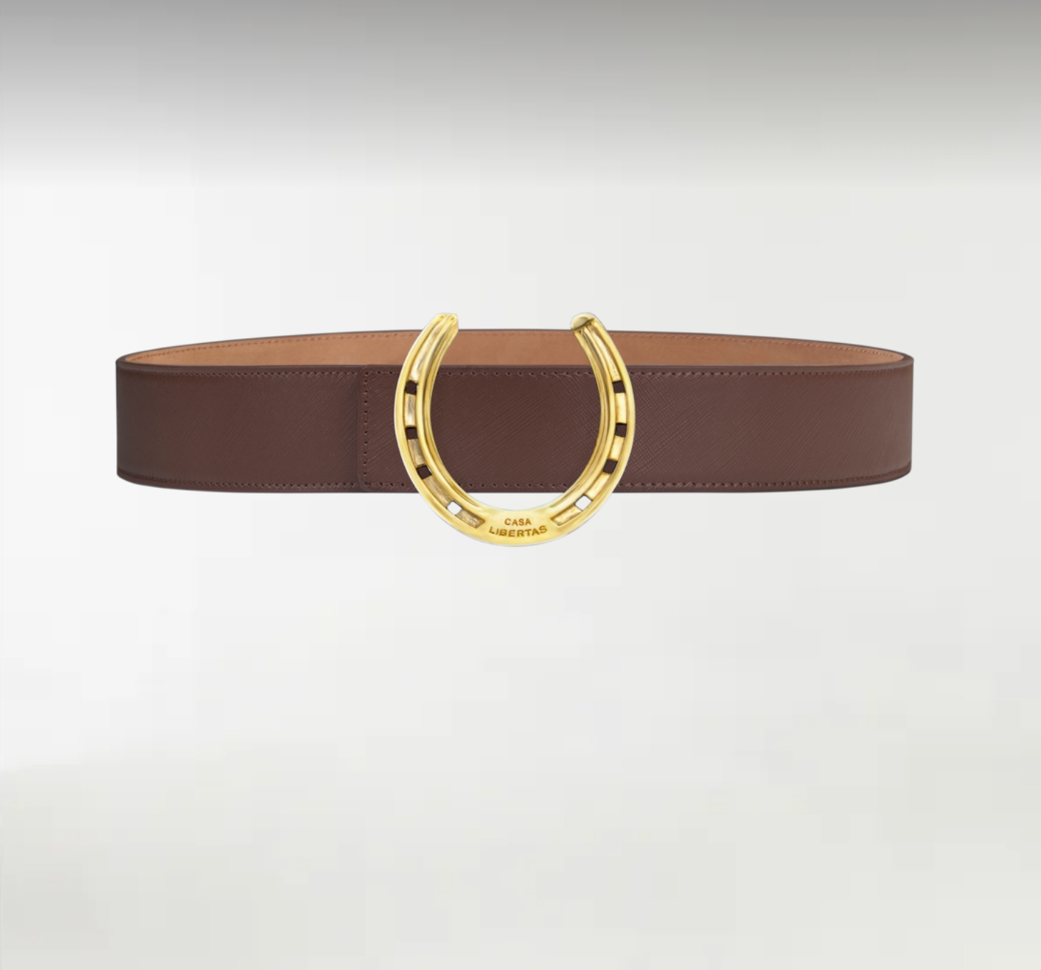 Horseshoe ArtBuckle Large Vermeil Gold