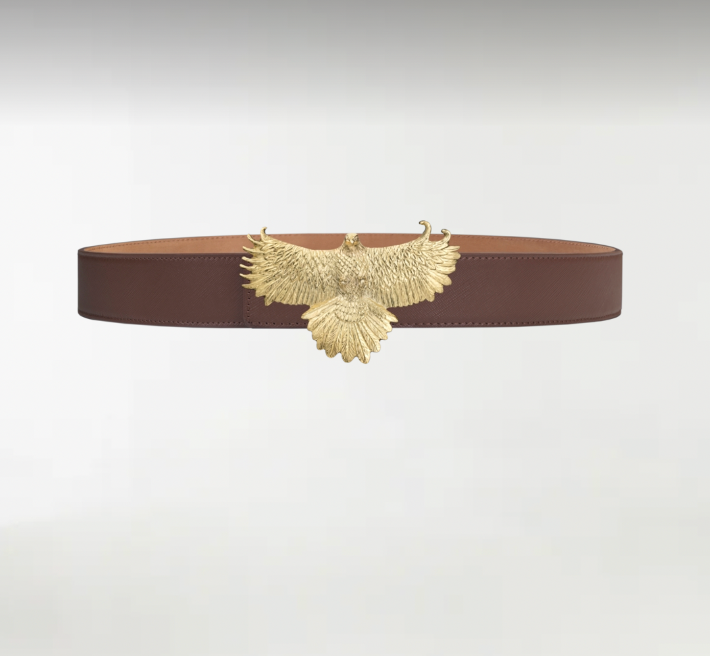 Eagle ArtBuckle Pequeño Oro Vermeil