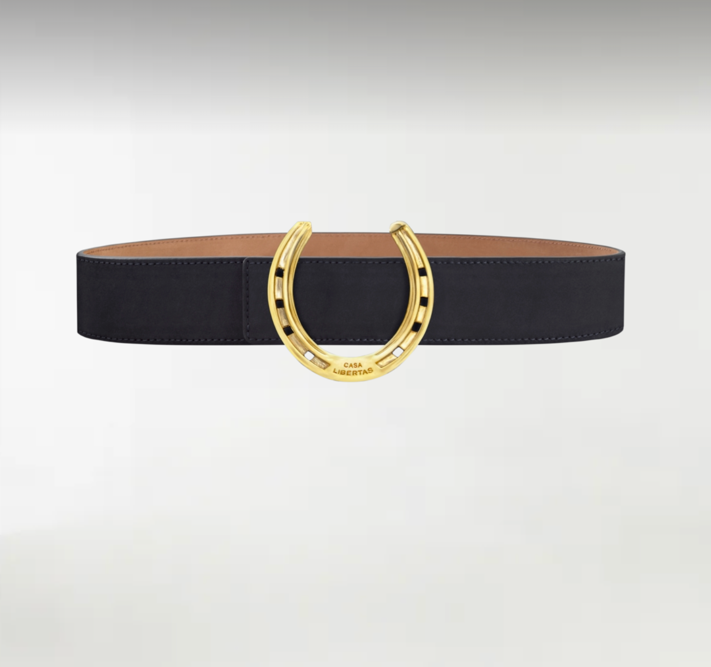 Horseshoe ArtBuckle Large Vermeil Gold